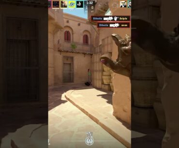 Counter-Strike 2(2023) - Anubis - 3 kills #cs2 #csgo #csgoclips #counterstrike2