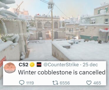WINTER COBBLESTONE, SHOE SKINS, NEW YEAR UPDATE IN COUNTER STRIKE 2 WHICH WILL NOT BE RELEASED