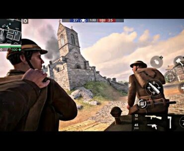 World War 2 - Battle Combat (FPS Games) | Gameplay | Review | Hindi | 2025 Android Game |