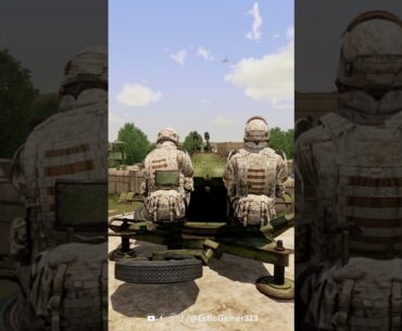 Double Barrel Meets AC-130 #echogamer #squad #arma3 #usairforce #warzone #battlefield #pcgames #shot