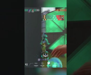 FIRST ROUND PLAYS BY RADIANT SAGE OTP FROM EUROPE IN VALORANT #valorant #shorts