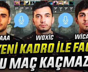 WOXİC WİCADİA JOTTAAA SESLİ FACEİT MAÇI! WOXİC FENA SIRTLIYOR! MAÇ HİÇBİR YERDE YOK ETERNAL FIRE CS2