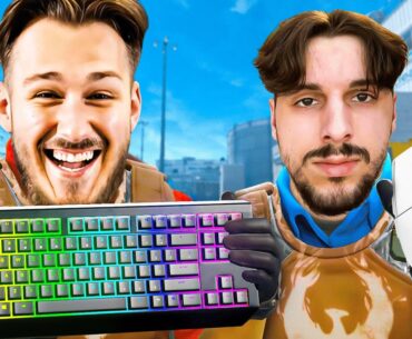 We split the controls and it was CHAOTIC | w/ @dima_wallhacks