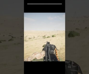 Squad - Hip firing Russian PKP Machinegun at PMCs #squadgame #gaming #gamingvideos #squad