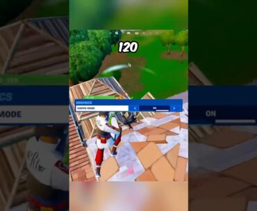 How to get 120 FPS on all Consoles! #fortnite #fortnitetips #fortnitenews #fortnitegameplay #fyp