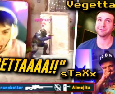 ALMEJITA juega con VEGETTA y STAXX a COUNTER STRIKE 2 y COMPITEN por conseguir MÁS KILLS