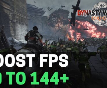 BEST PC Settings for Dynasty Warriors: Origins (Maximize FPS & Visibility)