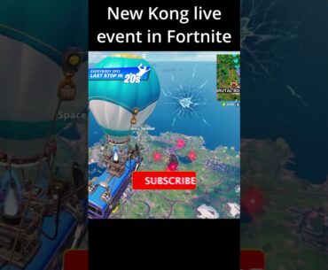 New Fortnite Live Event! #fortnite #kong #godzilla #fortniteliveevent #gaming #fortniteshorts