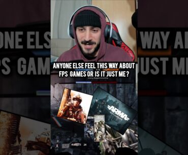 Anyone else feel this way about FPS games or is it just me ?           #gaming #games #fps #fpsgames