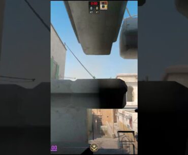 Smoke Doors From Spinx On Dust 2 In CS2 #cs2 #shorts