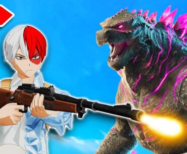 Trickshotting Godzilla In Fortnite | Use Code Archous #ad