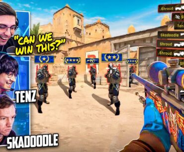 3 PROS VS 5 NOOBS IN COUNTER STRIKE 2