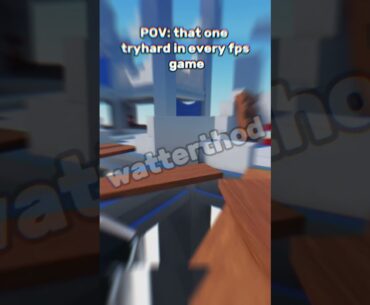 That one tryhard in roblox fps games  #roblox