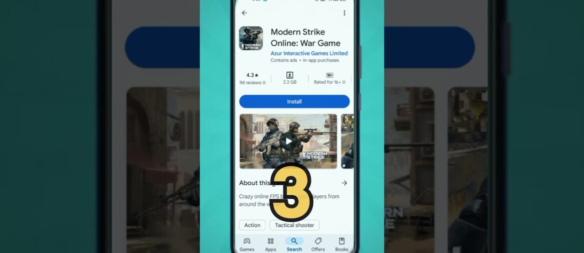 The Best FPS Games on Android(2025) #shorts
