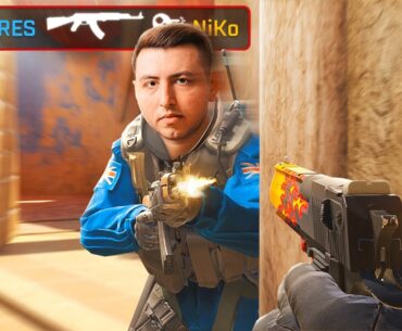 How It Feels to Get PEEKED by Pros in CS2