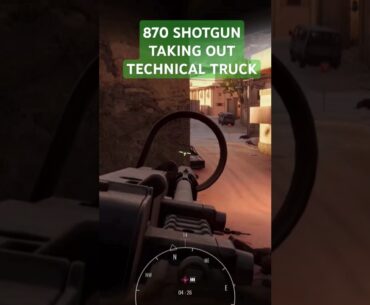 870 Shotgun Taking Out Technical Vehicle #insurgencysandstorm #fpsgames #gaming #shorts