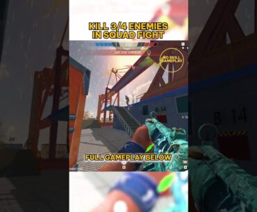 I KILLED 3/4 ENEMIES | BLOOD STRIKE SQUAD FIGHT HIGHLIGHTS #bloodstrike #noskillgameplay #squadfight