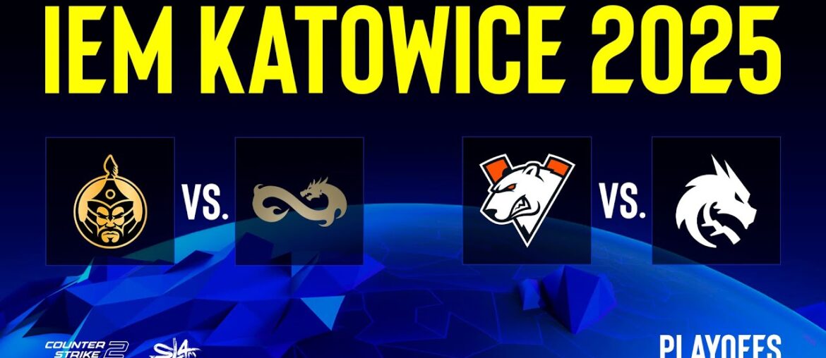 Day 1 | IEM Katowice 2025 Playoffs | 🎙КРИВОЙ ЭФИР