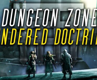 Destiny 2 - SUNDERED DOCTRINE WORLD'S FIRST RACE! DUNGEON ZONE HOSTED BY BUNGIE! @cbgray @evanf1997
