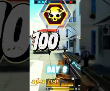 Insane clutch in Hazmop FPS | Day 8 of 100 days 100 games #gaming #100days100games #gaming #fpsgames