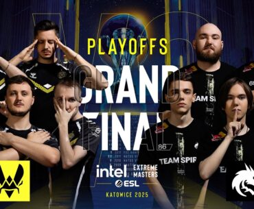 LIVE: Team Vitality vs. Team Spirit - IEM Katowice 2025 - Grand Final