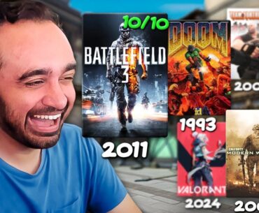 Squeex reviews 30 Years of FPS Games!