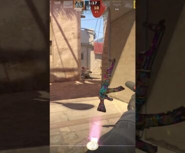 triple for the 2v4 clutch. #shorts #cs2  #csgo #cs2clips #counterstrike #gaming #m4a1s #mirage #usp