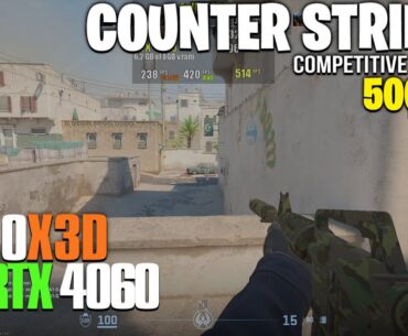 9800X3D & RTX 4060 |  Counter Strike 2