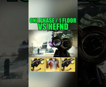 Queenbreaker DESTROYS vs Hefnd's Vengeance In 1 Floor Phase! Destiny 2