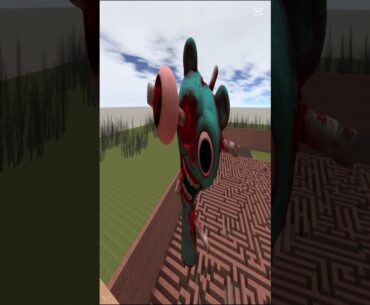 Sprunki sky blue Phase 4-5-6  maze #gmod #nextbots #sprunki  #maze