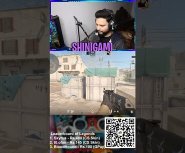 1000 IQ 🤣 [HINDI]⭐✨ COUNTER STRIKE 2  ✨⭐ #shorts