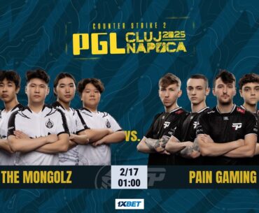 The MongolZ vs paiN - PGL Cluj-Napoca 2025 - BO3 - MN cast