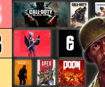 Ranking FPS Games (Tierlist)