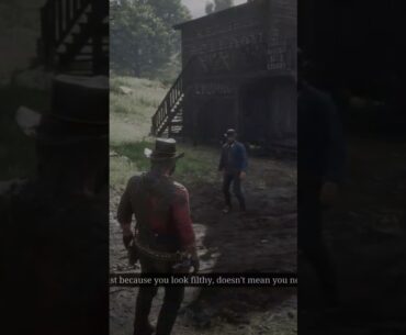 Javier’s Snappy Comeback - RDR2 #shorts #videogames #rdr2
