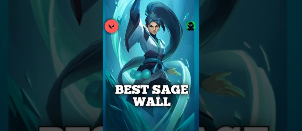 BEST SAGE WALL | 1000 IQ GAMEPLAY #valorant #valorantclips #shorts