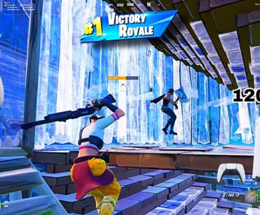 Fortnite Unreal Ranked Reload on PS5 | Controller Gameplay | 120 FPS