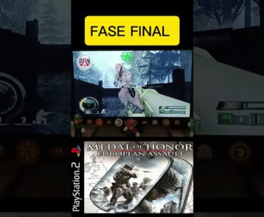 Fase final  #medalhadehonra  #fpsgames #retrogaming #ps2 #jogosdetiro #medalofhonor #gameshorts #fps