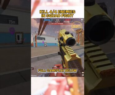 I KILLED ALL ENEMIES IN SQUAD FIGHT | BLOOD STRIKE HIGHLIGHTS #bloodstrike #noskillgameplay #vector