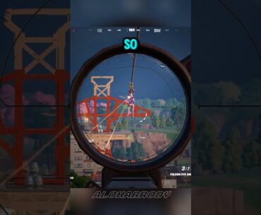 Sniped Him WHERE? Fortnite PP Shot of the Century! #shorts #fortnite #gaming #trending #fyp