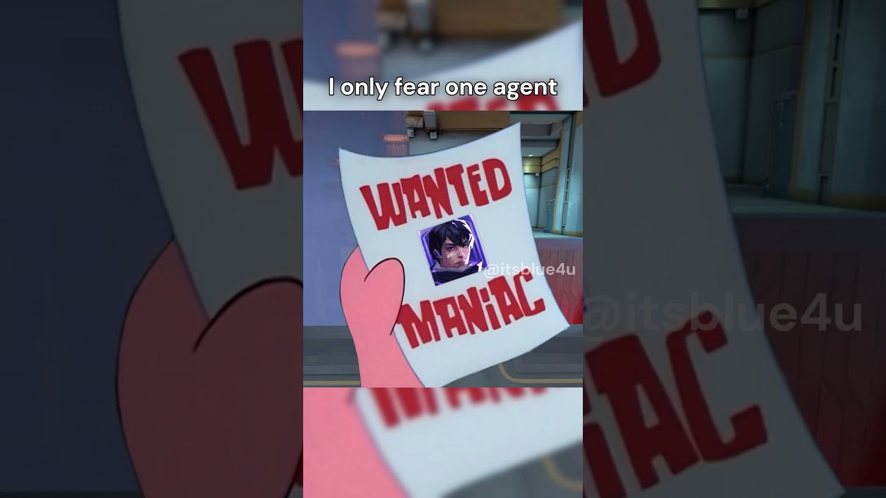 I only fear one agent #valorant #valorantmemes #valorantfunny I only fear one agent #valorant #valorantmemes #valorantfunny