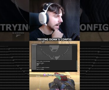 donk's REAL config is amazing #cs2 #counterstrike2