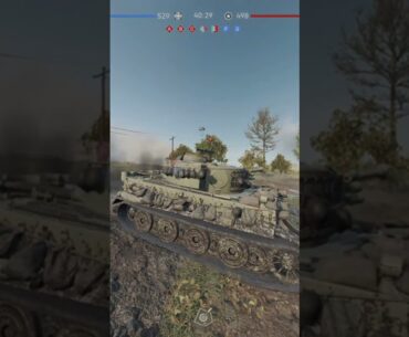 NUNCA SUBESTIME UM TIGER #shorts #gaming #battlefield #bfv #jogos #fps #games #gameplay