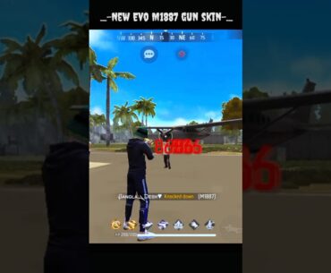 New Evo M1887 Gun skin.#freefire #viralvideo #gaming #games #gameplay #fpsgames