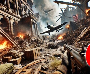 CALL OF DUTY WW2 Gameplay Walkthrough Campaign #6 Collateral Damage [PC GTX 1660S | 2K 60FPS]