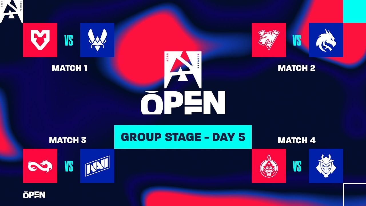 BLAST Premier Open Spring 2025, Day 6 – MOUZ v Vitality, VP v Spirit, EF v Navi, MongolZ v G2 BLAST Premier Open Spring 2025, Day 6 - MOUZ v Vitality, VP v Spirit, EF v Navi, MongolZ v G2