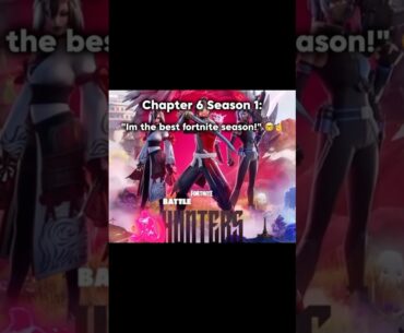 The real best seasons of Fortnite #fortnite #viralvideo #shorts