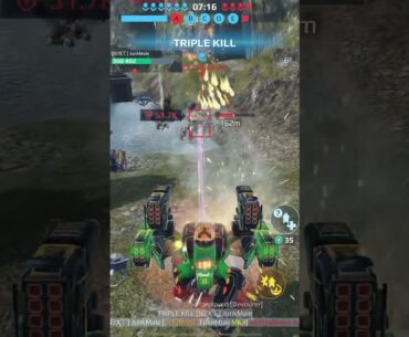 Minos got off light #warrobots War Robots #gaming #wr #ultimate #tulumbas #leech