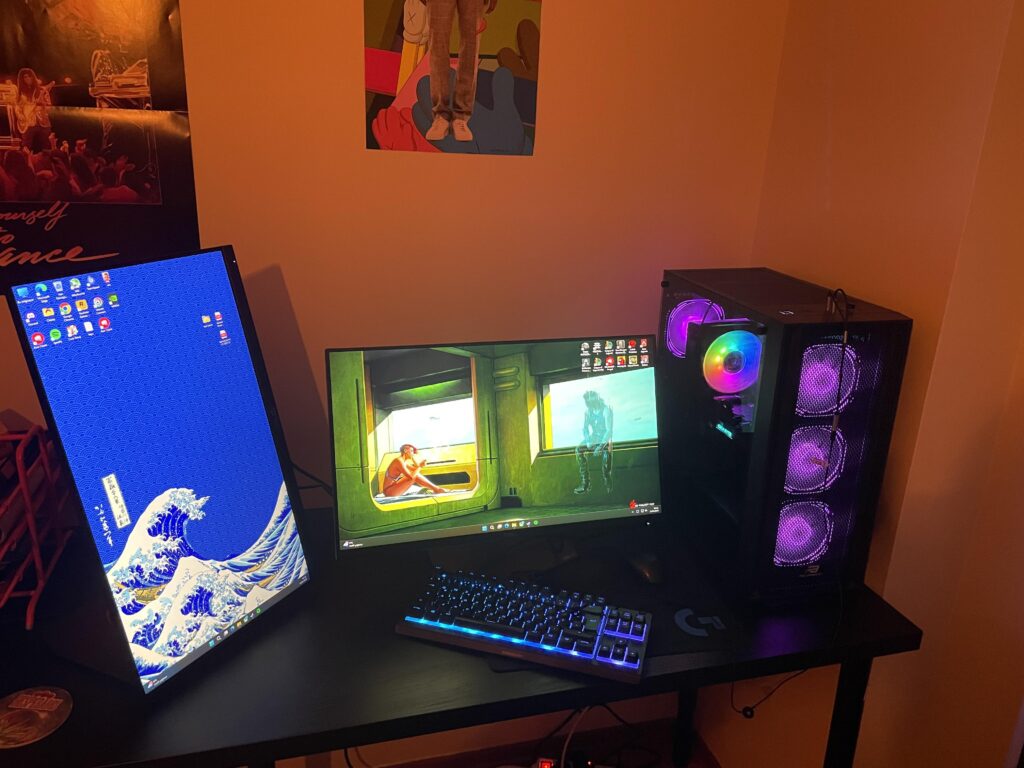 First ever setup