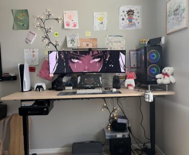 Upgraded to adjustable desk