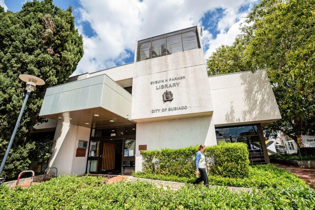 Here's my local library, it took me an embarrassing amount of time to figure out why the name of it was so familiar to me.